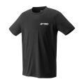 Yonex Sport-Freizeit Tshirt Crew Neck Baumwolle schwarz Herren